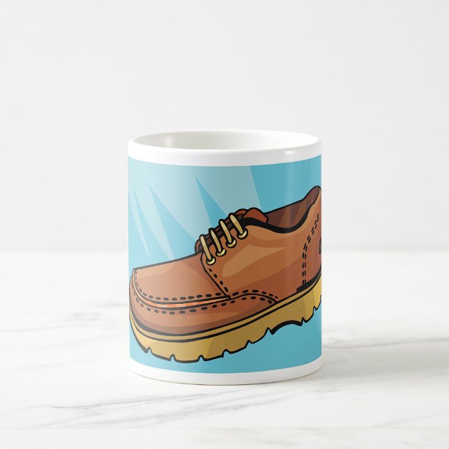 Chaussure Brown Chaussures Café Mug (Créateur téléchargé)