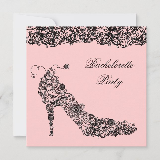 Chaussure Chic ~ Invitations (Devant)