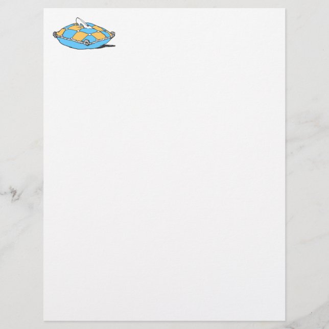 Chaussure de Cendrillon sur Coussin orange Turquoi (Devant)