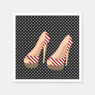 Chaussure de serviettes en papier