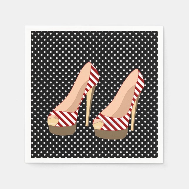 Chaussure de serviettes en papier (Devant)