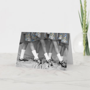 Chaussure molle noire et blanche Danseurs Carte bl
