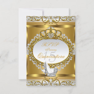 Chaussure RSVP Princess Quinceanera Elite Or 2