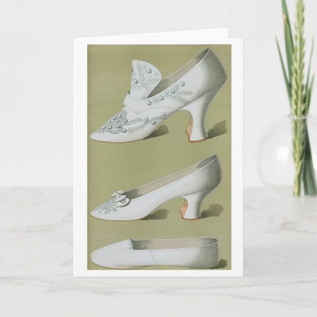 Chaussures antiques de mariage - conception (Devant)