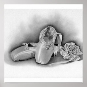 Chaussures de ballet Poster