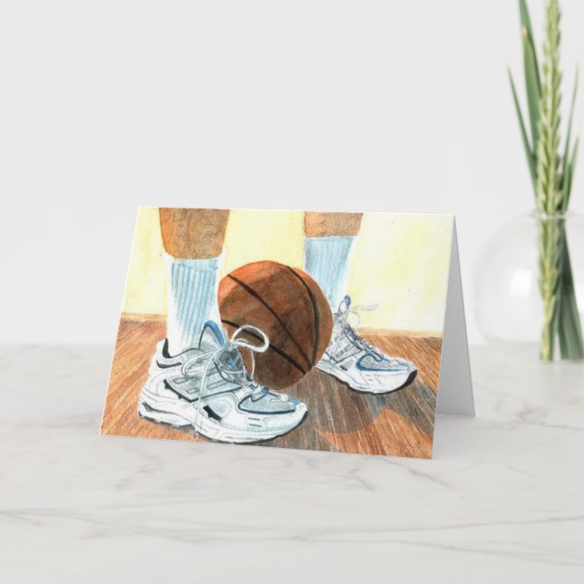 Chaussures de basket-ball Cartes de voeux (Devant)