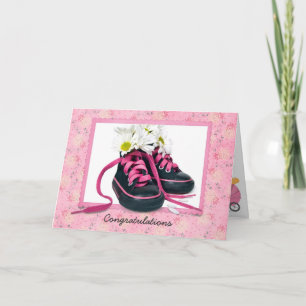 Chaussures de bébé fille nouveau-né Carte