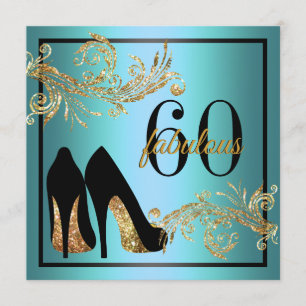 Chaussures de danse - Invitation d'anniversaire fa