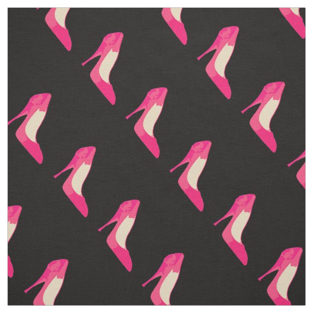 Chaussures de fille tissu noir (Échantillon)