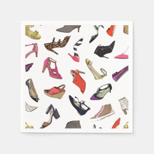 Chaussures de mode tendance serviettes en papier