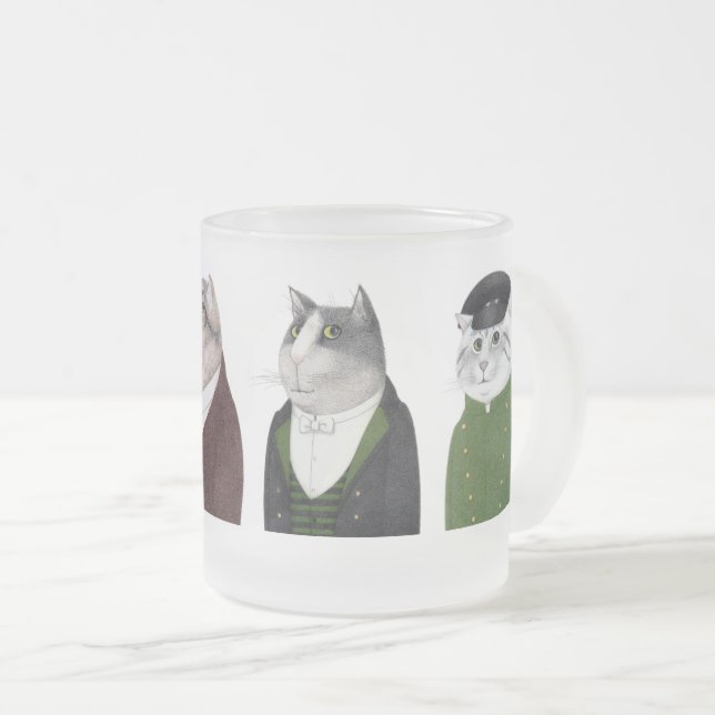 CHAUSSURES HOMMES Frosted Glass Mug (Devant droit)