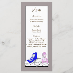 Chaussures Mariage bleu/rose Balises du menu