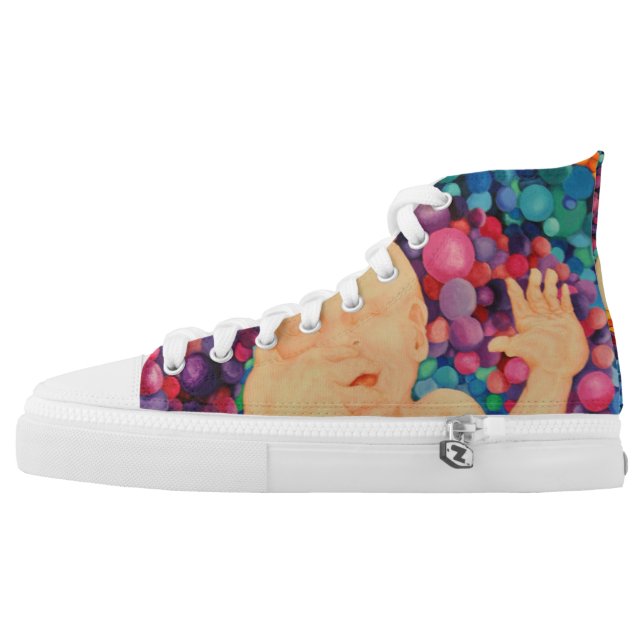 Chaussures Montantes Bulles (Extérieur Chaussure gauche)