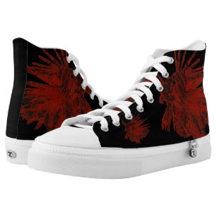 chaussure poisson rouge