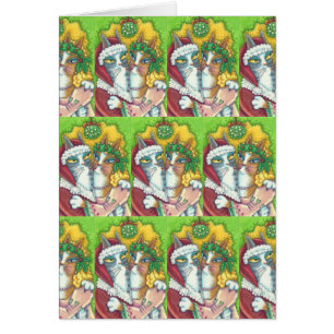 CHAUSSURES N'FITZ, CARTE DE RECONNAISSANCE DE NOËL