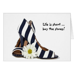 Chaussures rayées en gras