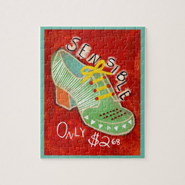 Chaussures Sensible Oxford Jigsaw Puzzle Colorful (Vertical)