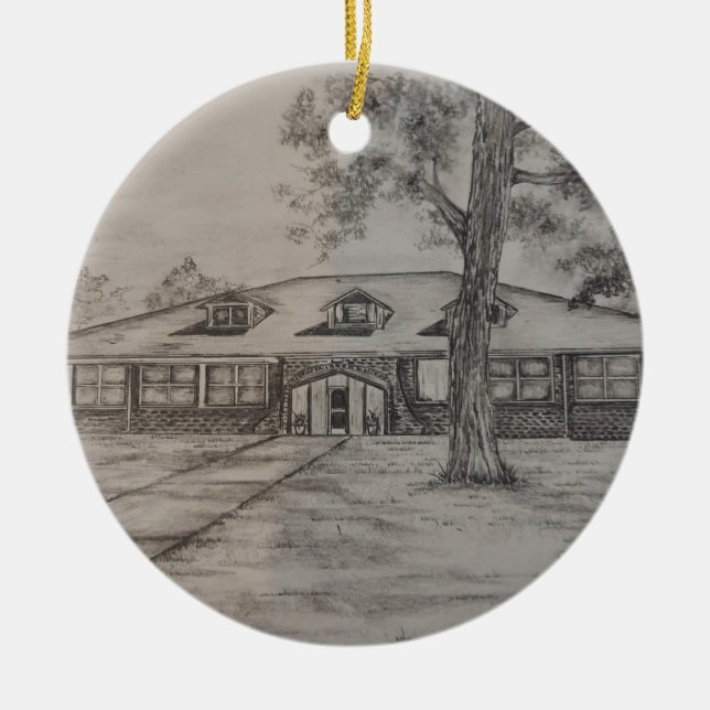 Chautauqua Park Pavillon Ornement (Devant)