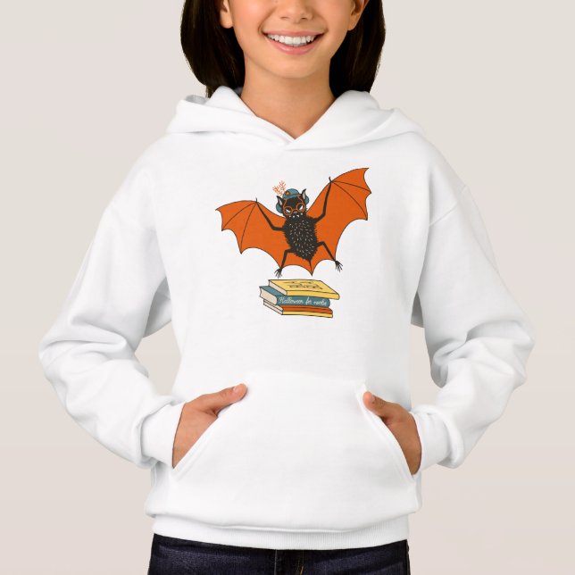 Chauve-souris lectrice | Bibliothécaire fantaisist (Devant)
