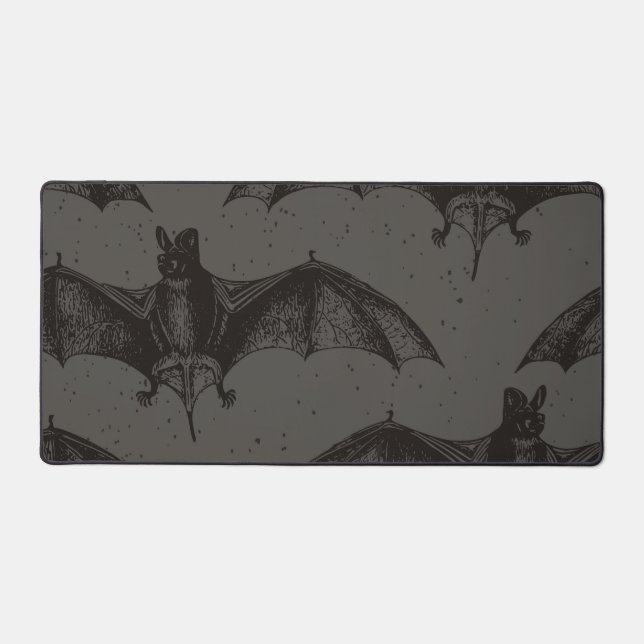 Chauves-souris noires gothiques - Jeu, Dortoir, Bu (Recto)