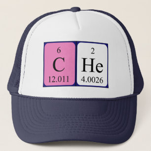 Che casquette de nom de table périodique
