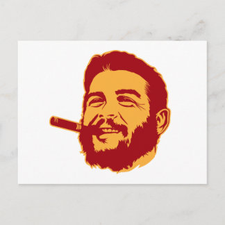 Che Guevara avec carte postale Portrait Cigar