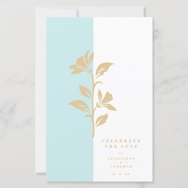 Cheap Modern Bicolor Gold Effect Fancy Flower (Devant)