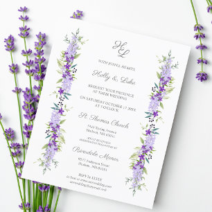 Cheap Wedding Purple Shades Flowers & Branches