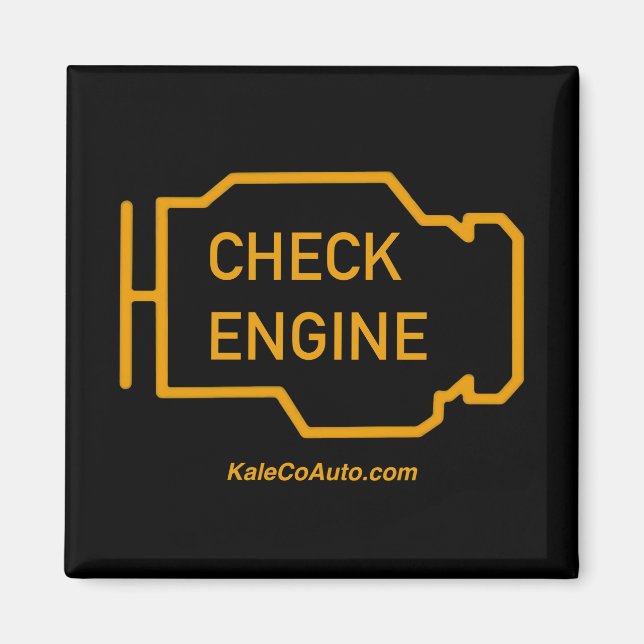 Check Engine Magnet (Devant)