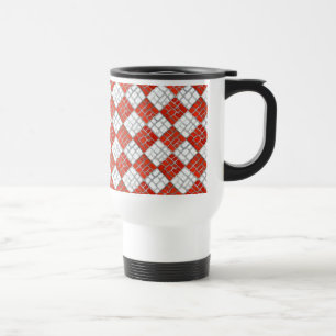 CHECK ROUGE MOSAIC Travel Mug