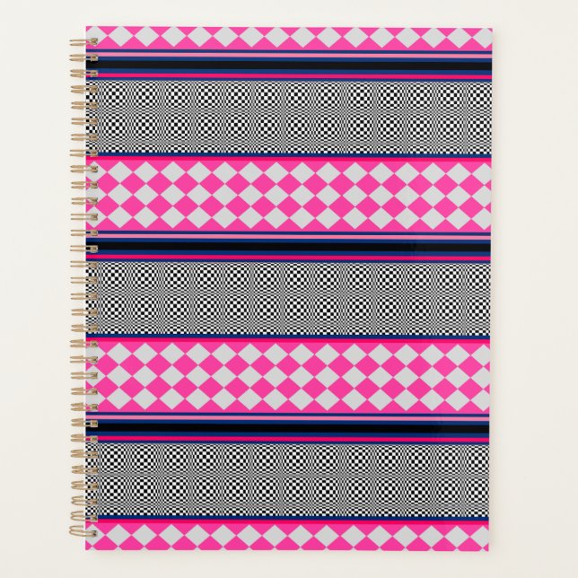 Check Stripes Harlequin Conception de Motif mixte (Devant)
