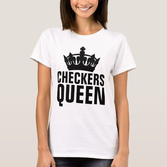 CHECKERS REINE T-shirts (Devant)