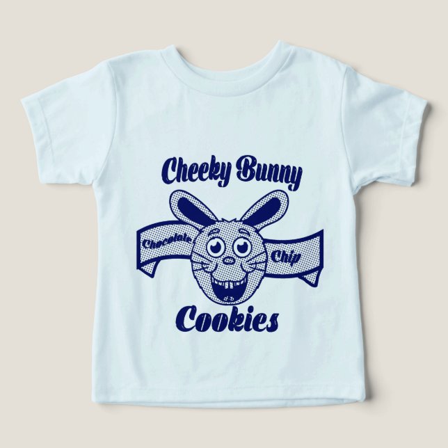 Cheeky Bunny Chocolate Chip Cookies (Design Recto)