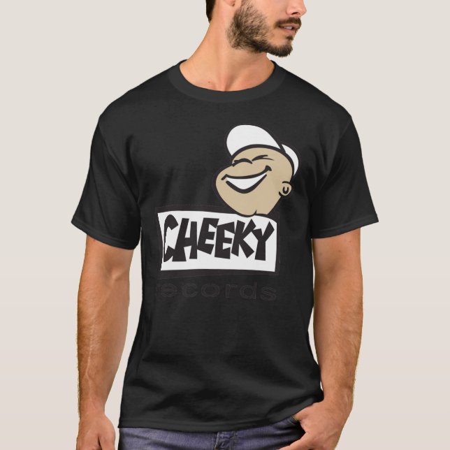 Cheeky Records Classic T-Shirt (Devant)