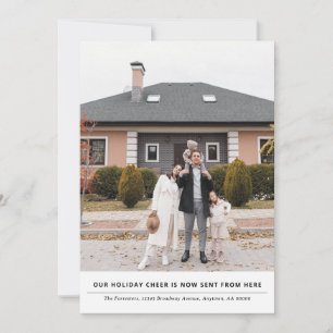 Cheer est maintenant d'ici Faire-part de vacances