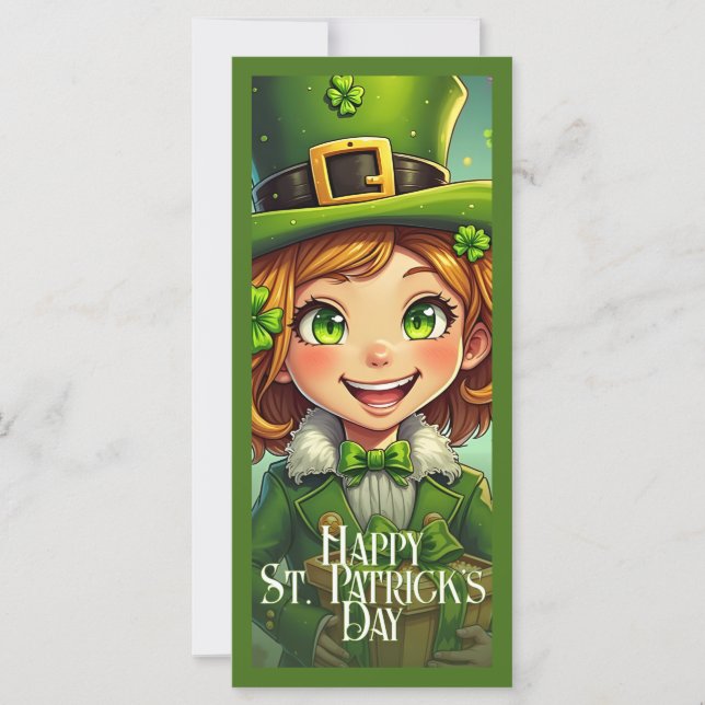 Cheerful Leprechaun - Saint Patrick's Day Lucky Ch (Devant)