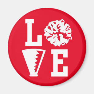 Cheerleaders Aimer Magnet