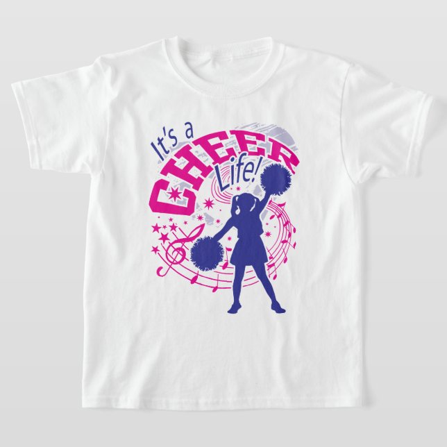 Cheerleaders, C'est une vie plus joyeuse, T-shirt  (Poser)