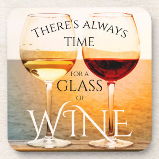 Cheers artistiques Dessous de verre de vin et d'oc