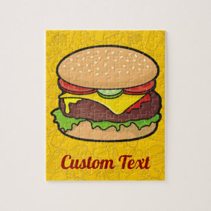 Cheeseburger Jigsaw Puzzle