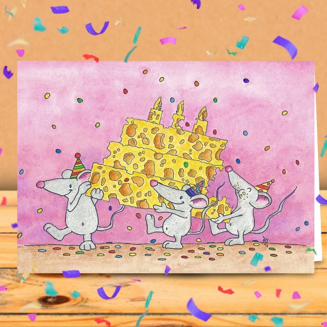 CHEESY BANNIVERTHDAY WISHES carte de voeux par N.  (Créateur téléchargé)