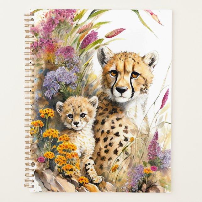 Cheetah Baby et maman planificateur (Devant)