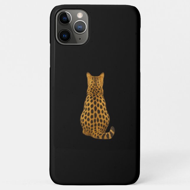 Cheetah Back coque iphone - Desi Wildcat Minimalis (Dos)
