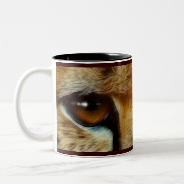 CHEETAH EYES Conservation Mug (Gauche)