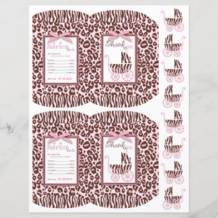 Cheetah Girl Mini Puff Box Modèle