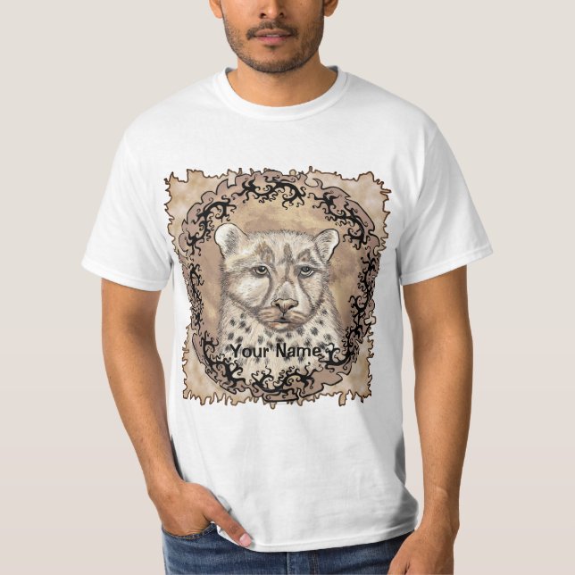 Cheetah Moon  T-Shirt (Devant)