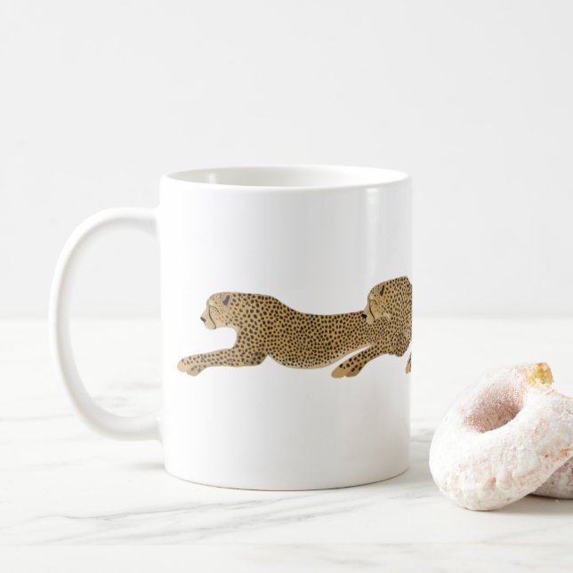 Cheetah Mug (Avec donut)