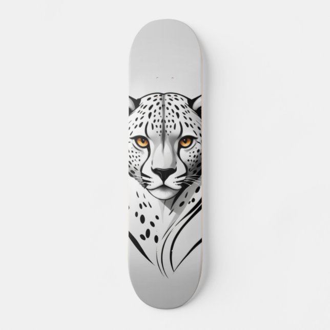 Cheetah Skateboard (Recto)