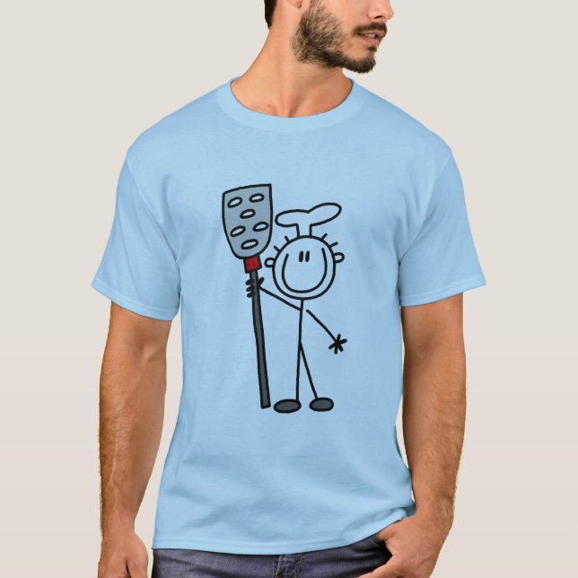 Chef avec des T-shirts et des cadeaux de spatule (Devant)