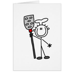 Chef avec des T-shirts et des cadeaux de spatule